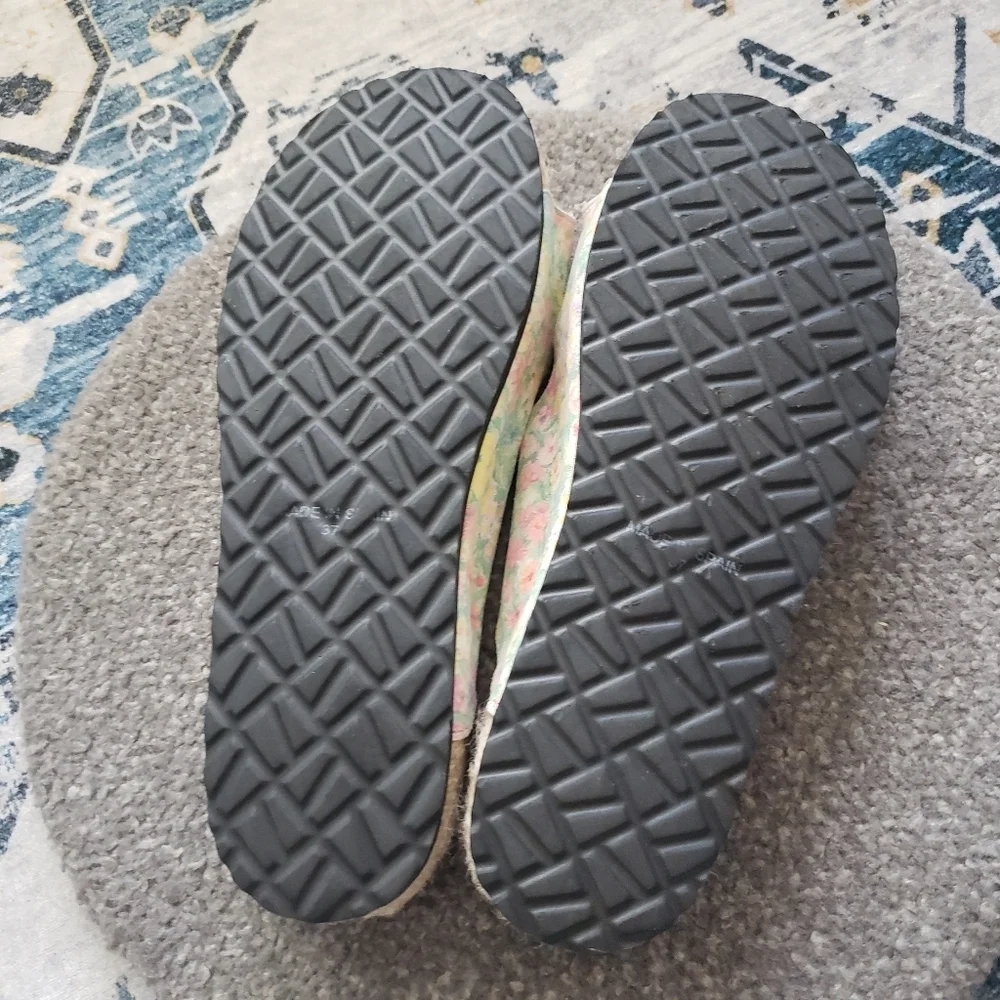 Manebi x Love Shack Fancy Nordic Sandals Rainbow Skies size 37
